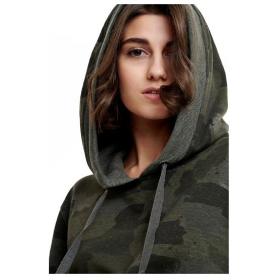 Bodytalk Γυναικείο κοντομάνικο φούτερ Crop